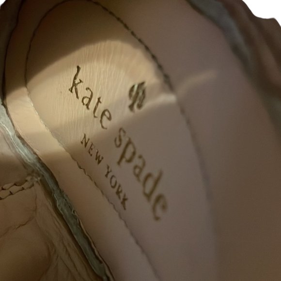 Kate Spade Cream Flats with Silver Embroidery - Picture 7 of 7